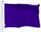 G128 Solid Violet Color Flag | 2x3 Ft | LiteWeave Pro Series Printed 150D Polyester | Indoor/Outdoor, Vibrant Colors, Brass Grommets, Thicker and More Durable Than 100D 75D Polyester